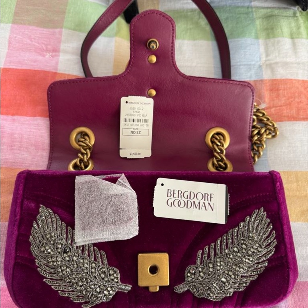 Gucci Marmot Embellished Bag